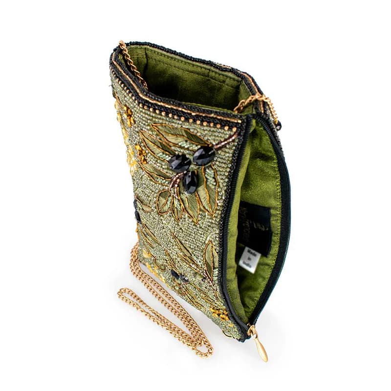 Mary Frances Olive Branch Crossbody Phone Bag, photo 3 of 8