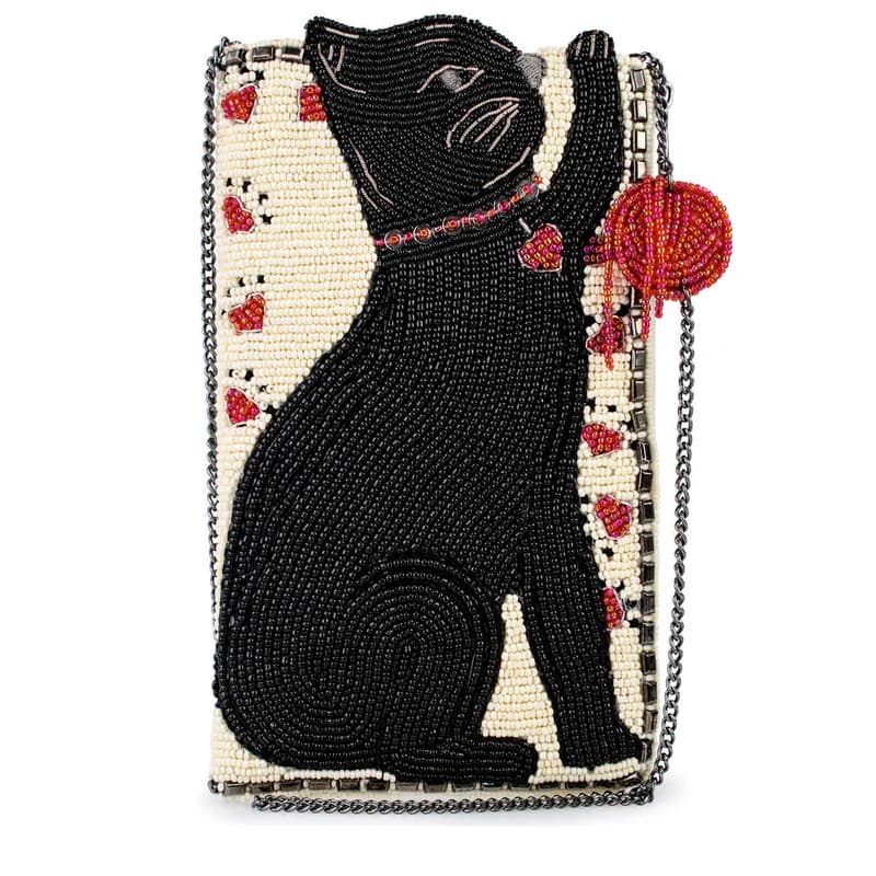 Mary Frances Purr-suit Crossbody Phone Bag, photo 1 of 7