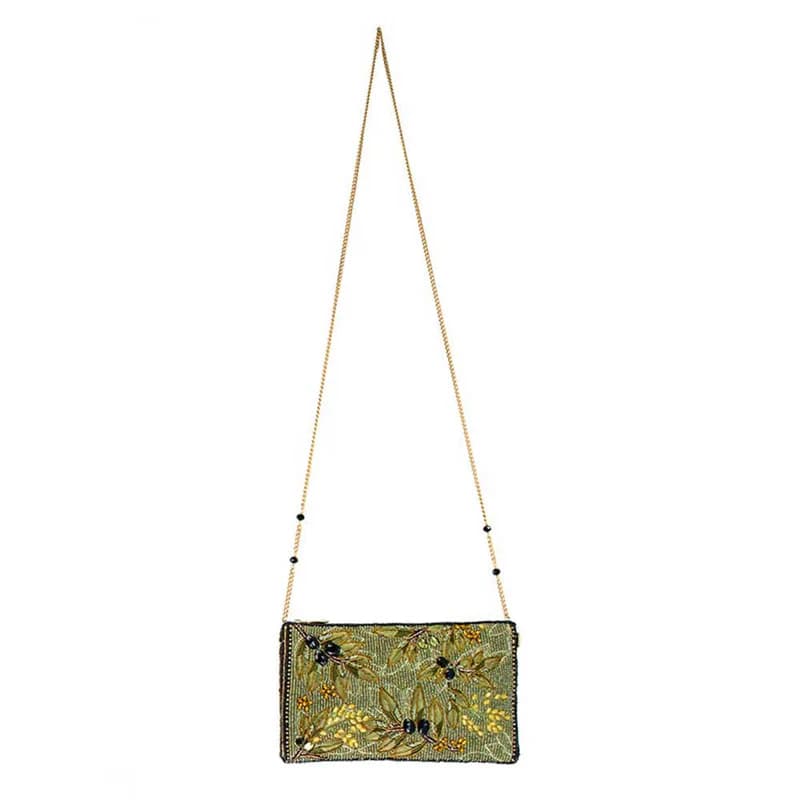 Mary Frances Olive Branch Crossbody Phone Bag, photo 7 of 8