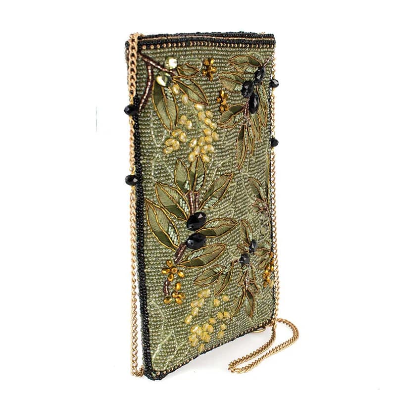 Mary Frances Olive Branch Crossbody Phone Bag, photo 5 of 8